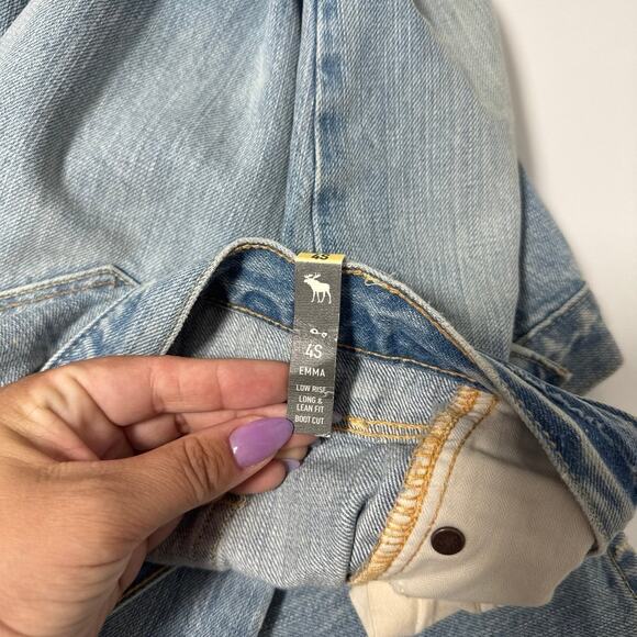 Y2K Vintage Abercrombie & Fitch Emma Low Rise Bootcut Jean NWT - Picture 7 of 7